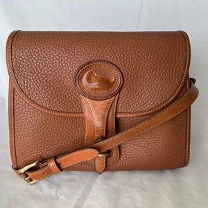 D&B Medium Essex Bag 25 AWL® Vintage Crossbody in Saddle Tan